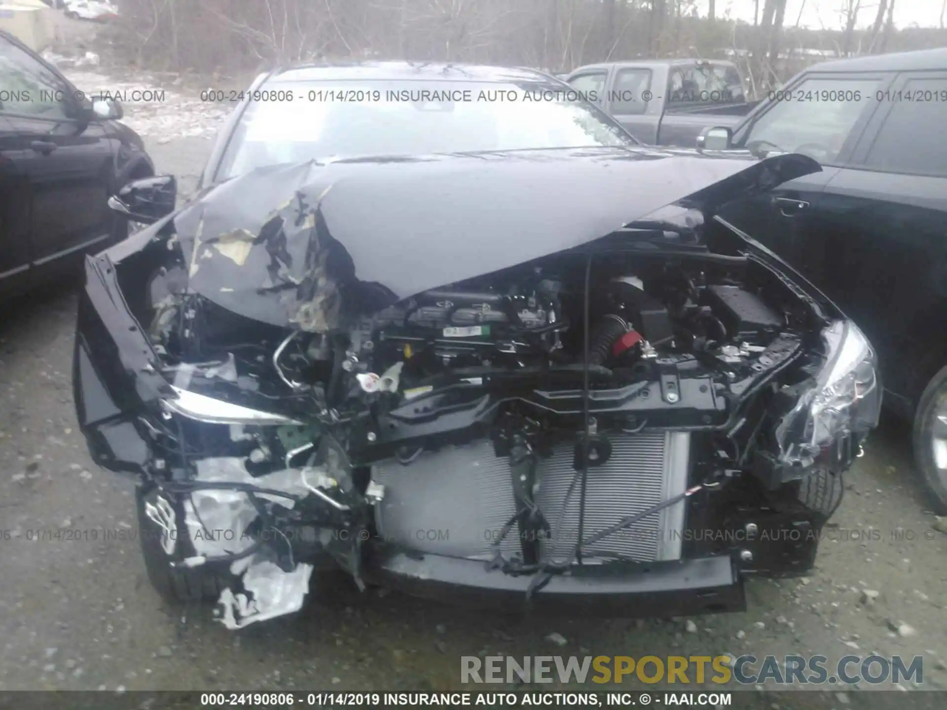 6 Photograph of a damaged car 2T1BURHE4KC211924 TOYOTA COROLLA 2019