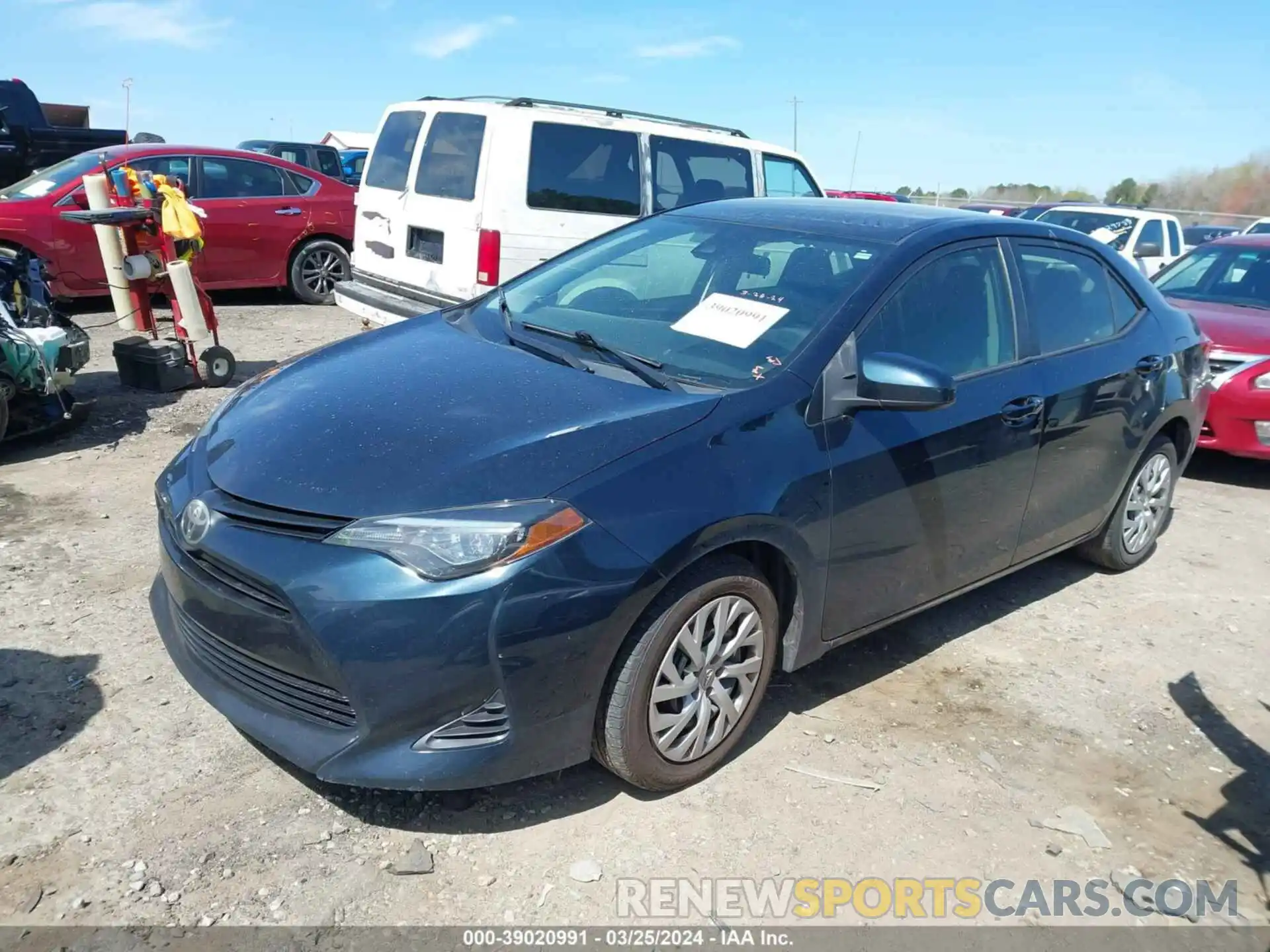 2 Photograph of a damaged car 2T1BURHE4KC212832 TOYOTA COROLLA 2019