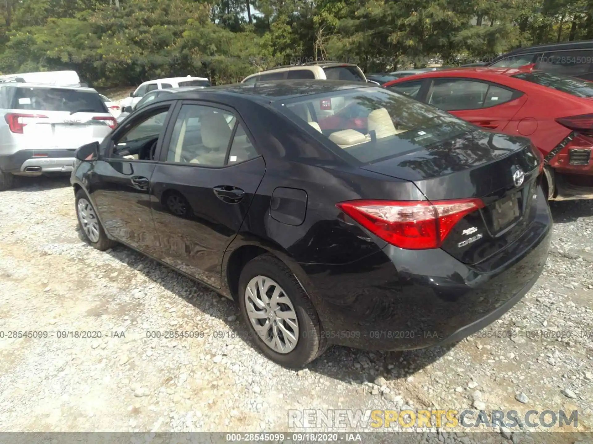 3 Photograph of a damaged car 2T1BURHE4KC213477 TOYOTA COROLLA 2019