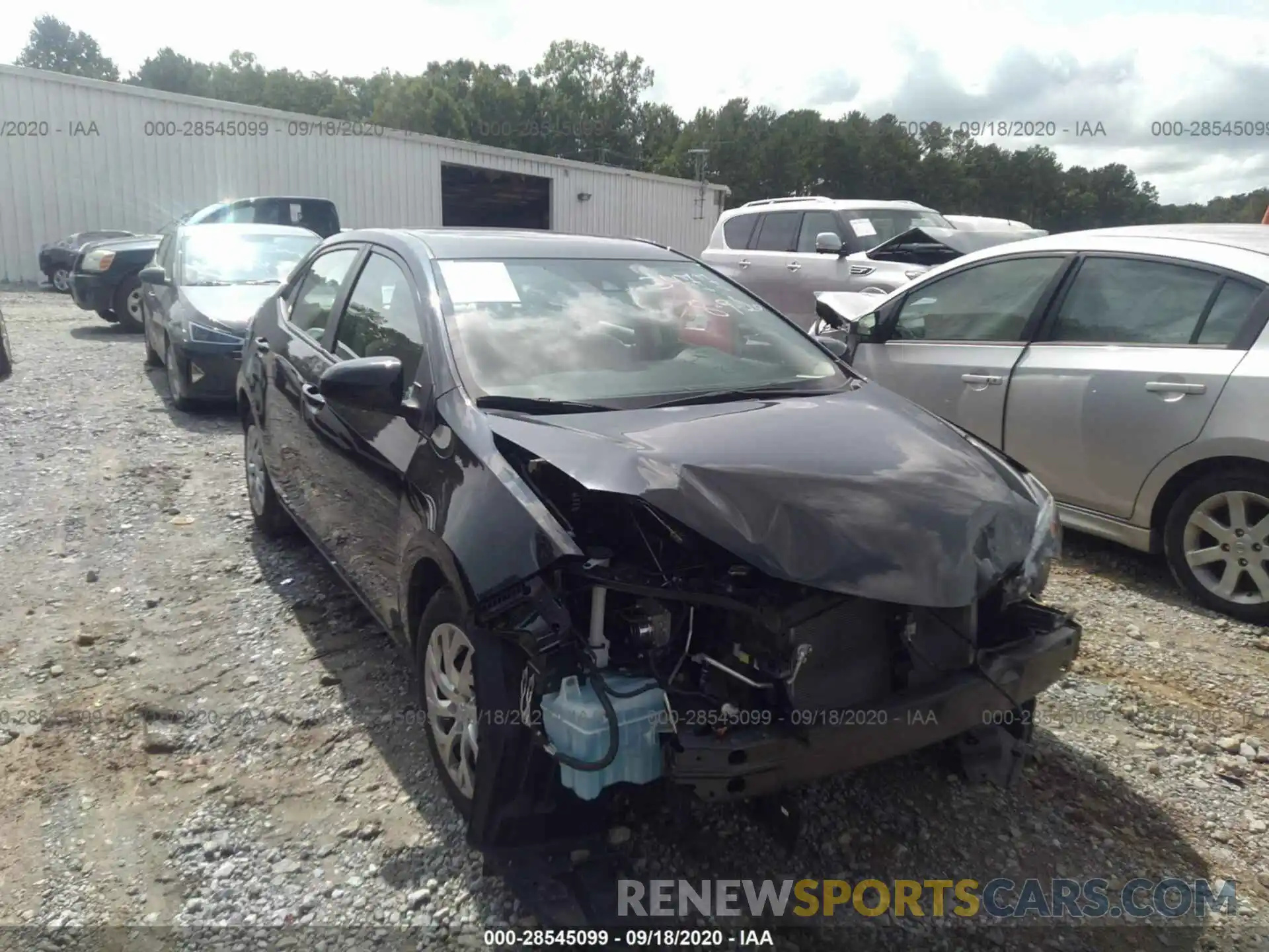 6 Photograph of a damaged car 2T1BURHE4KC213477 TOYOTA COROLLA 2019