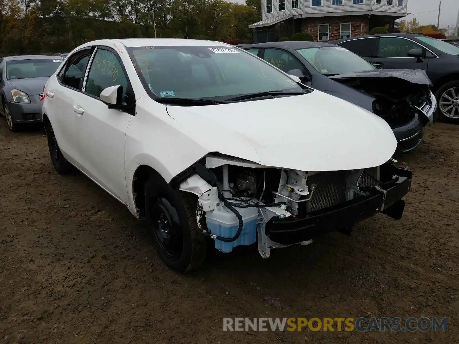 1 Photograph of a damaged car 2T1BURHE4KC213883 TOYOTA COROLLA 2019