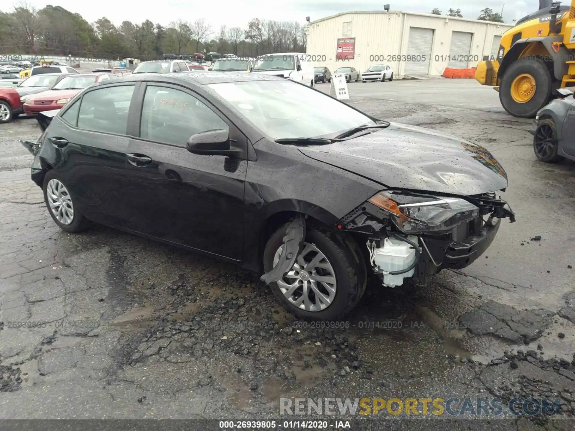 1 Photograph of a damaged car 2T1BURHE4KC214757 TOYOTA COROLLA 2019