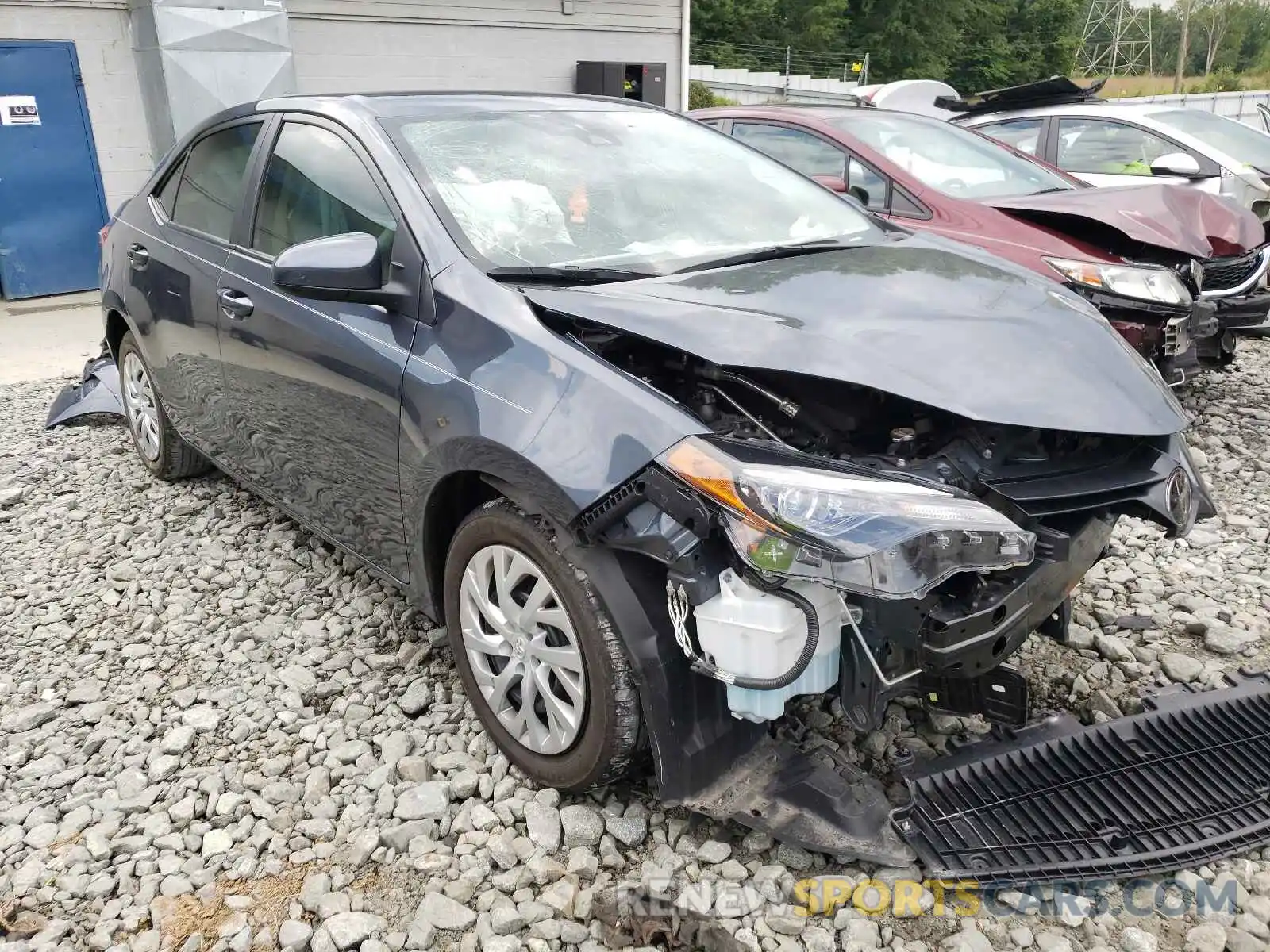 1 Photograph of a damaged car 2T1BURHE4KC214967 TOYOTA COROLLA 2019