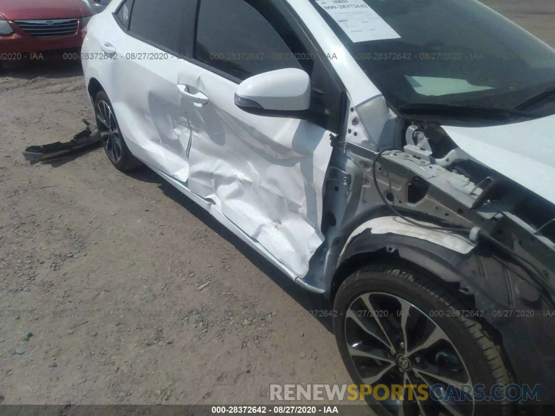 6 Photograph of a damaged car 2T1BURHE4KC215200 TOYOTA COROLLA 2019