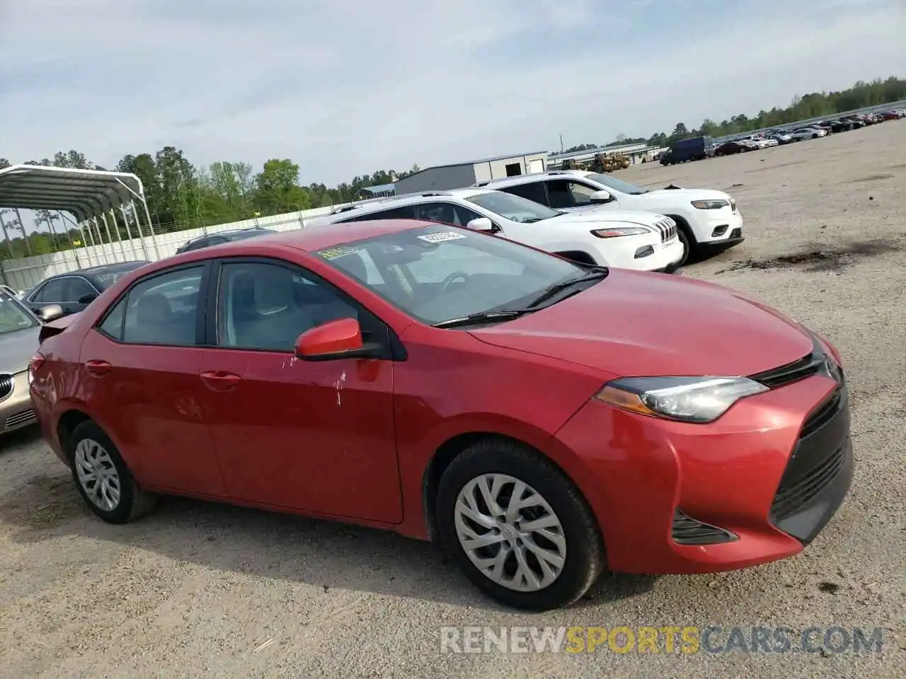 1 Photograph of a damaged car 2T1BURHE4KC215729 TOYOTA COROLLA 2019