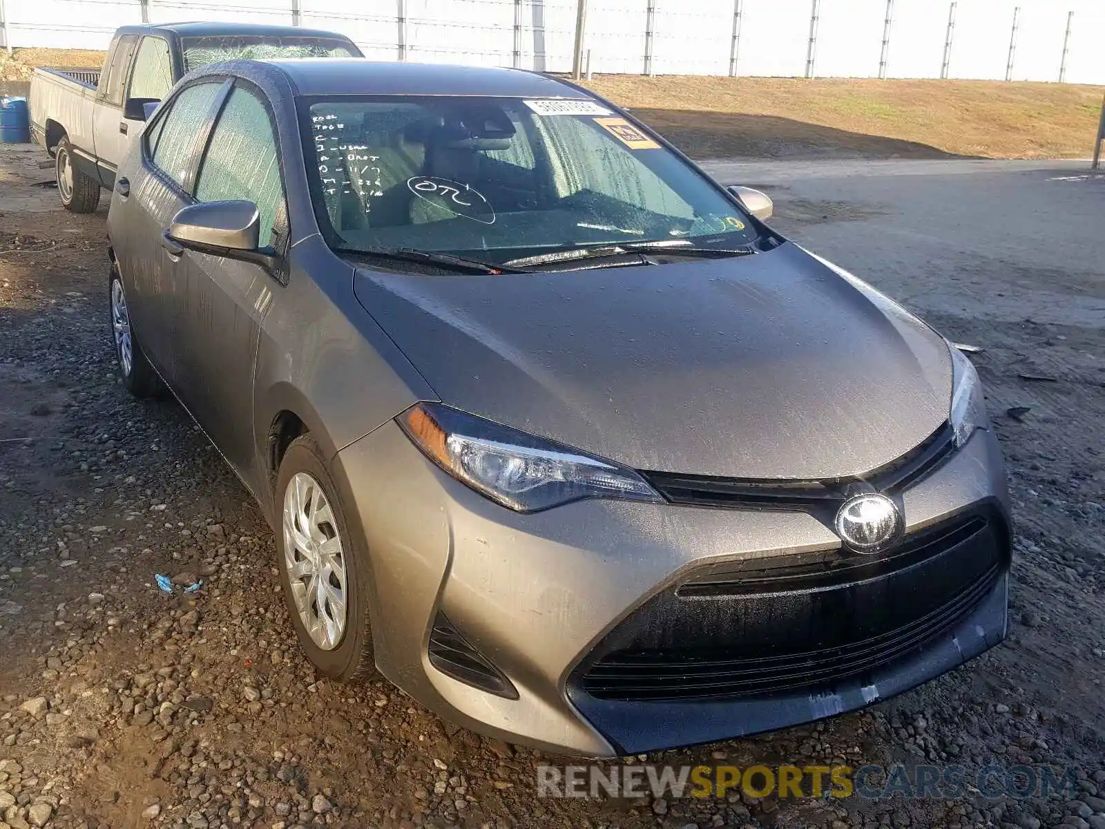 1 Photograph of a damaged car 2T1BURHE4KC215732 TOYOTA COROLLA 2019