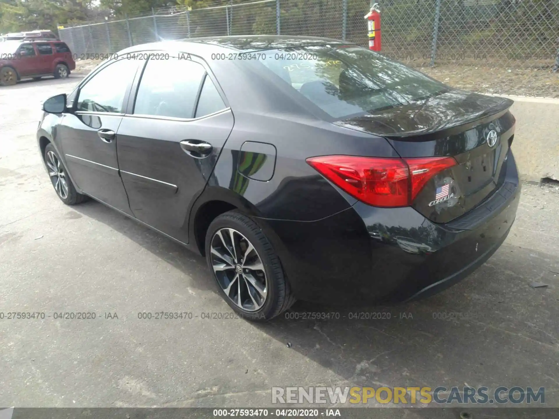 3 Photograph of a damaged car 2T1BURHE4KC216234 TOYOTA COROLLA 2019