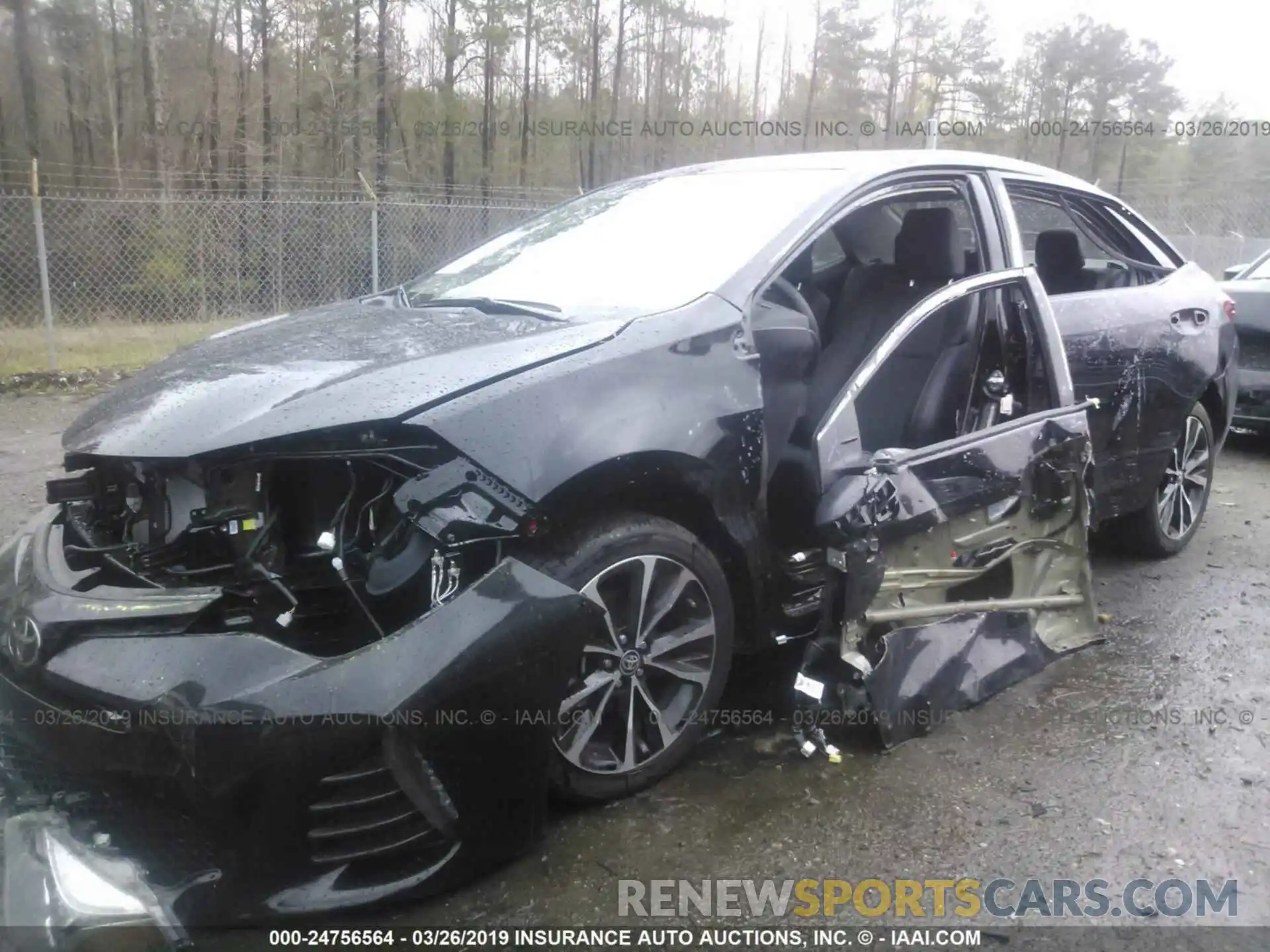 2 Photograph of a damaged car 2T1BURHE4KC216783 TOYOTA COROLLA 2019