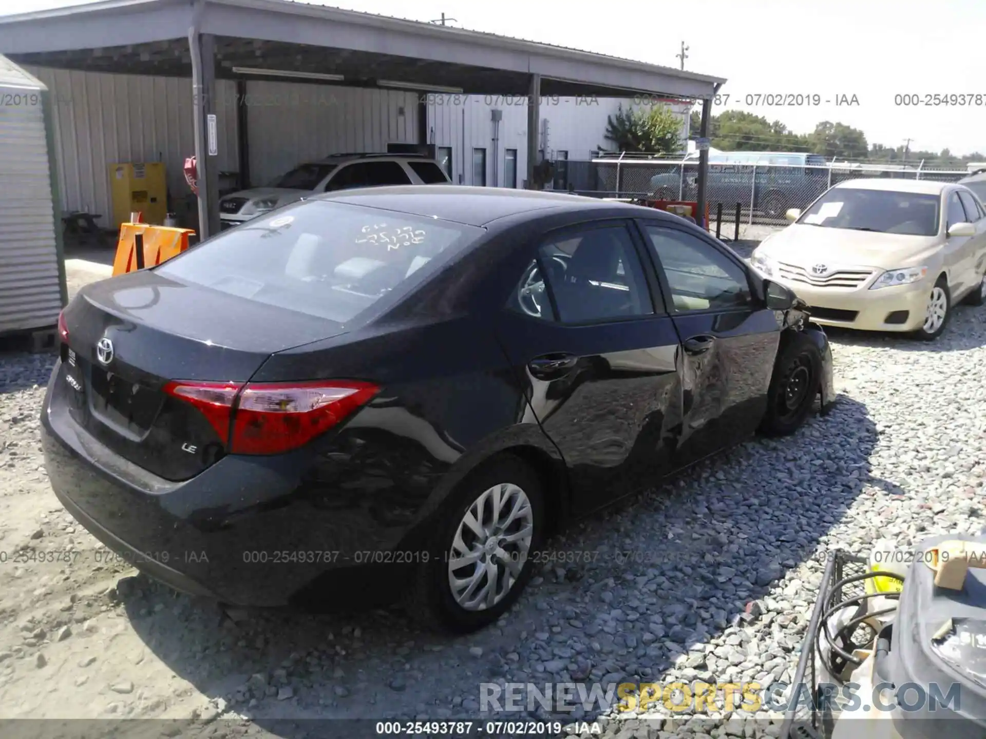 4 Photograph of a damaged car 2T1BURHE4KC217089 TOYOTA COROLLA 2019