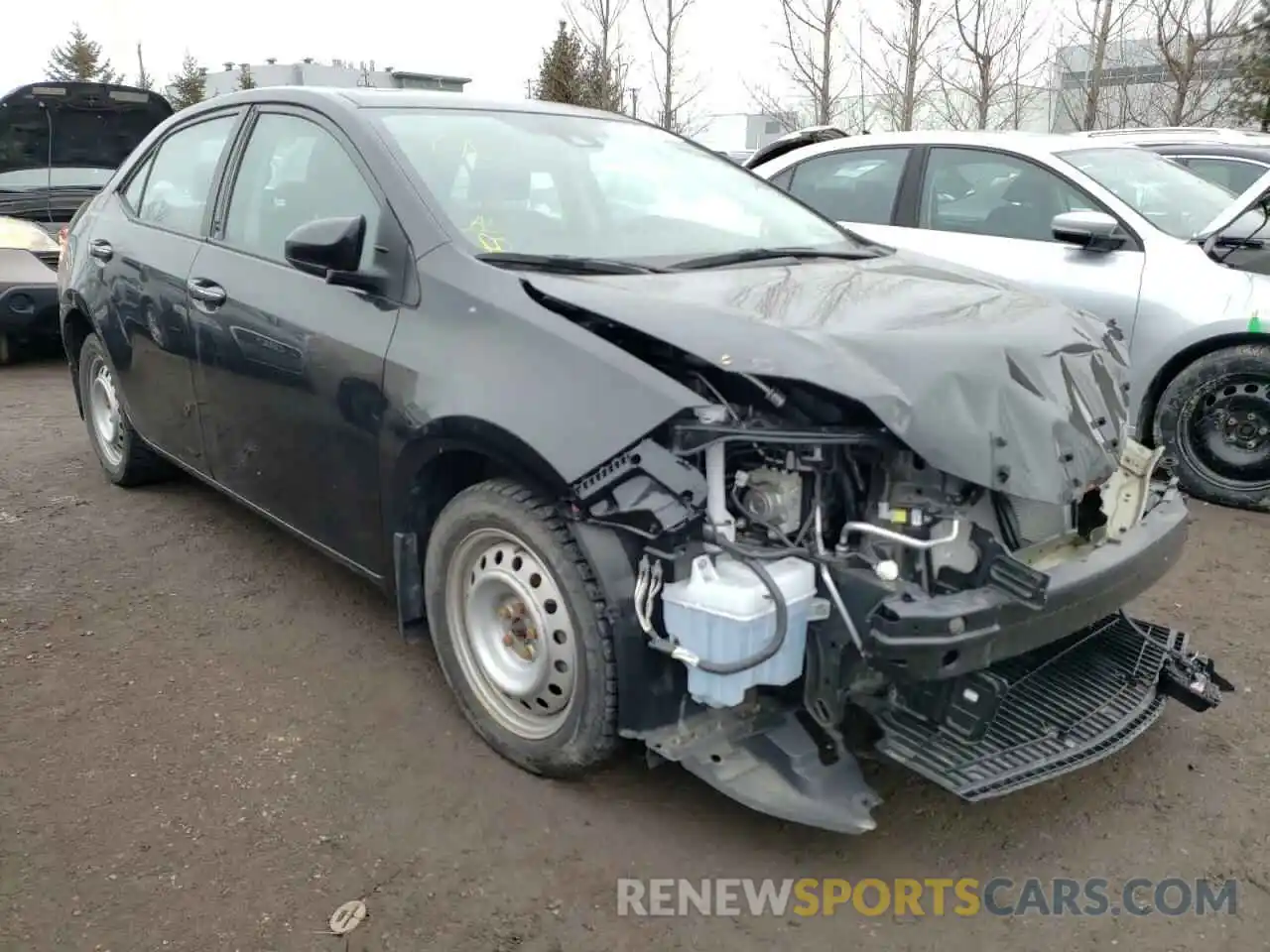 1 Photograph of a damaged car 2T1BURHE4KC217304 TOYOTA COROLLA 2019