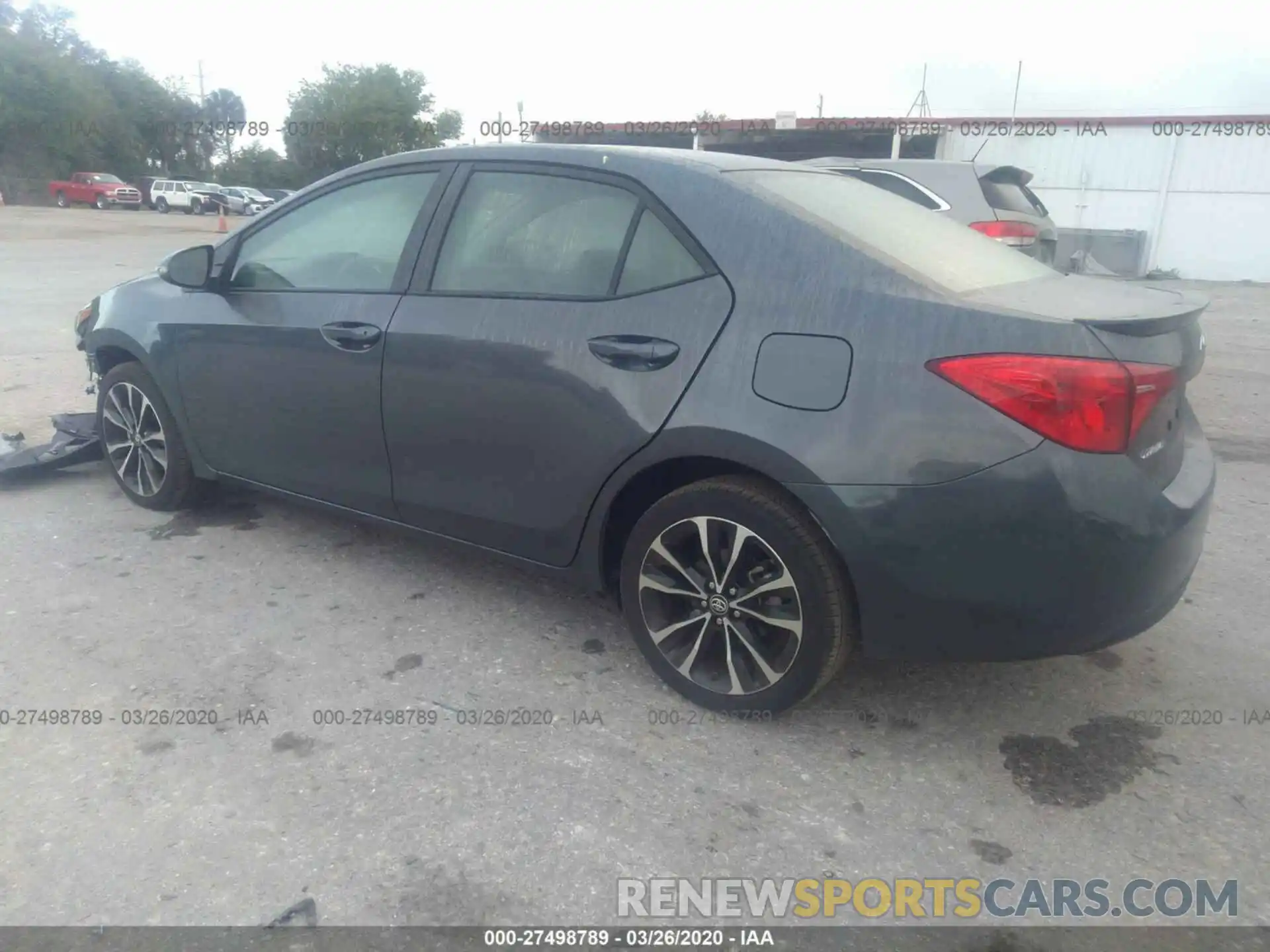 3 Photograph of a damaged car 2T1BURHE4KC217934 TOYOTA COROLLA 2019