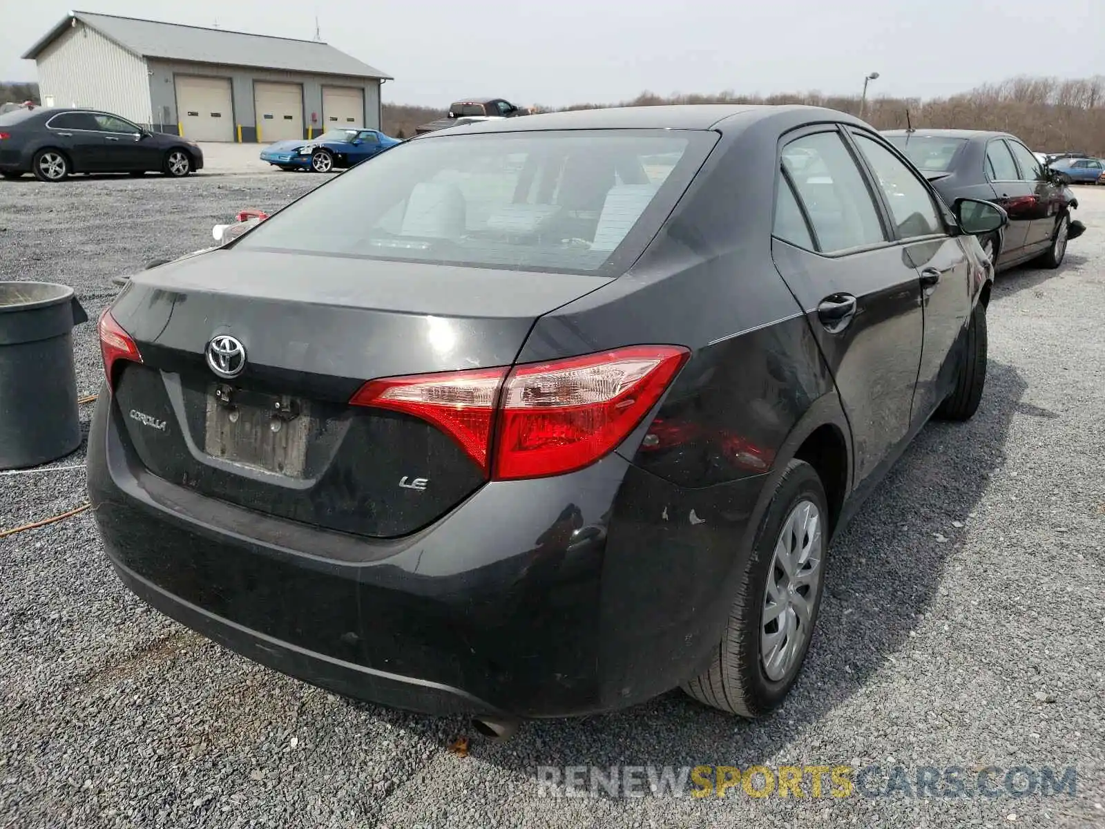 4 Photograph of a damaged car 2T1BURHE4KC219022 TOYOTA COROLLA 2019