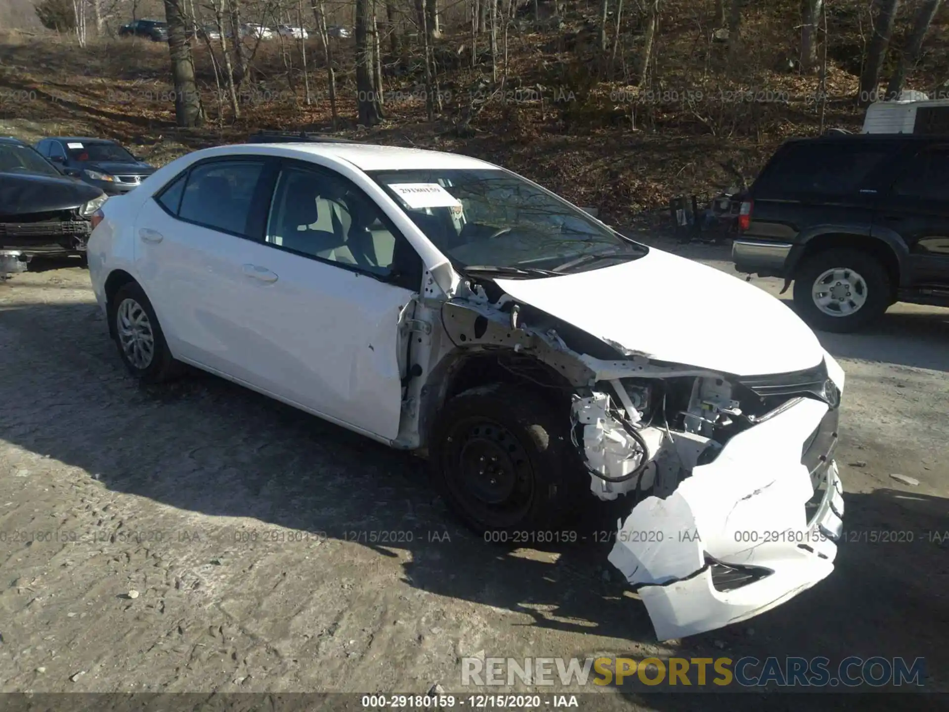 1 Photograph of a damaged car 2T1BURHE4KC220414 TOYOTA COROLLA 2019