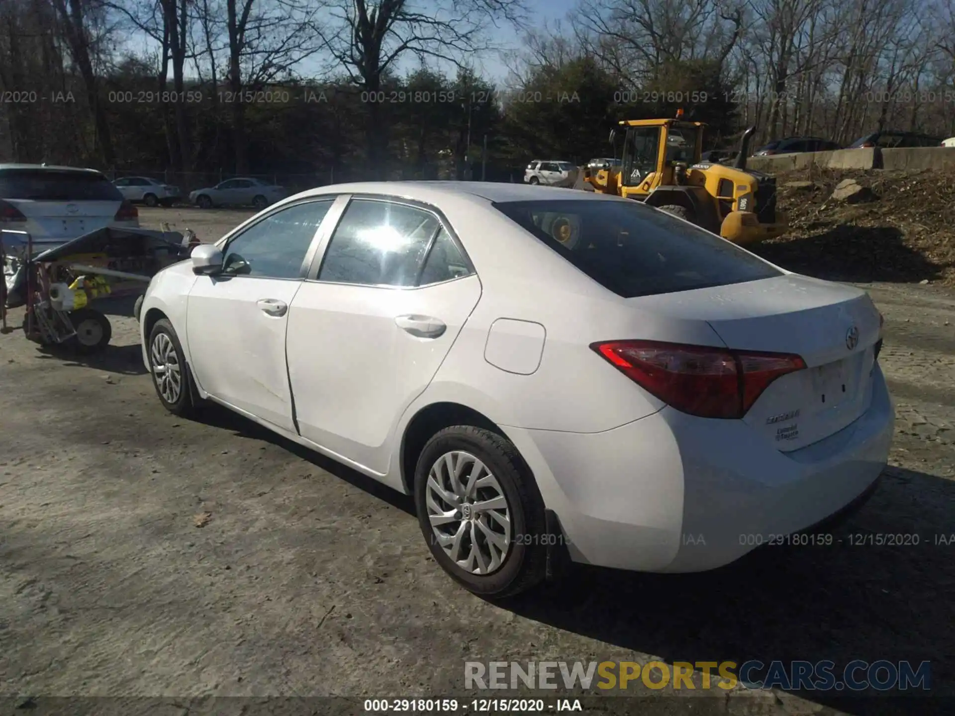 3 Photograph of a damaged car 2T1BURHE4KC220414 TOYOTA COROLLA 2019