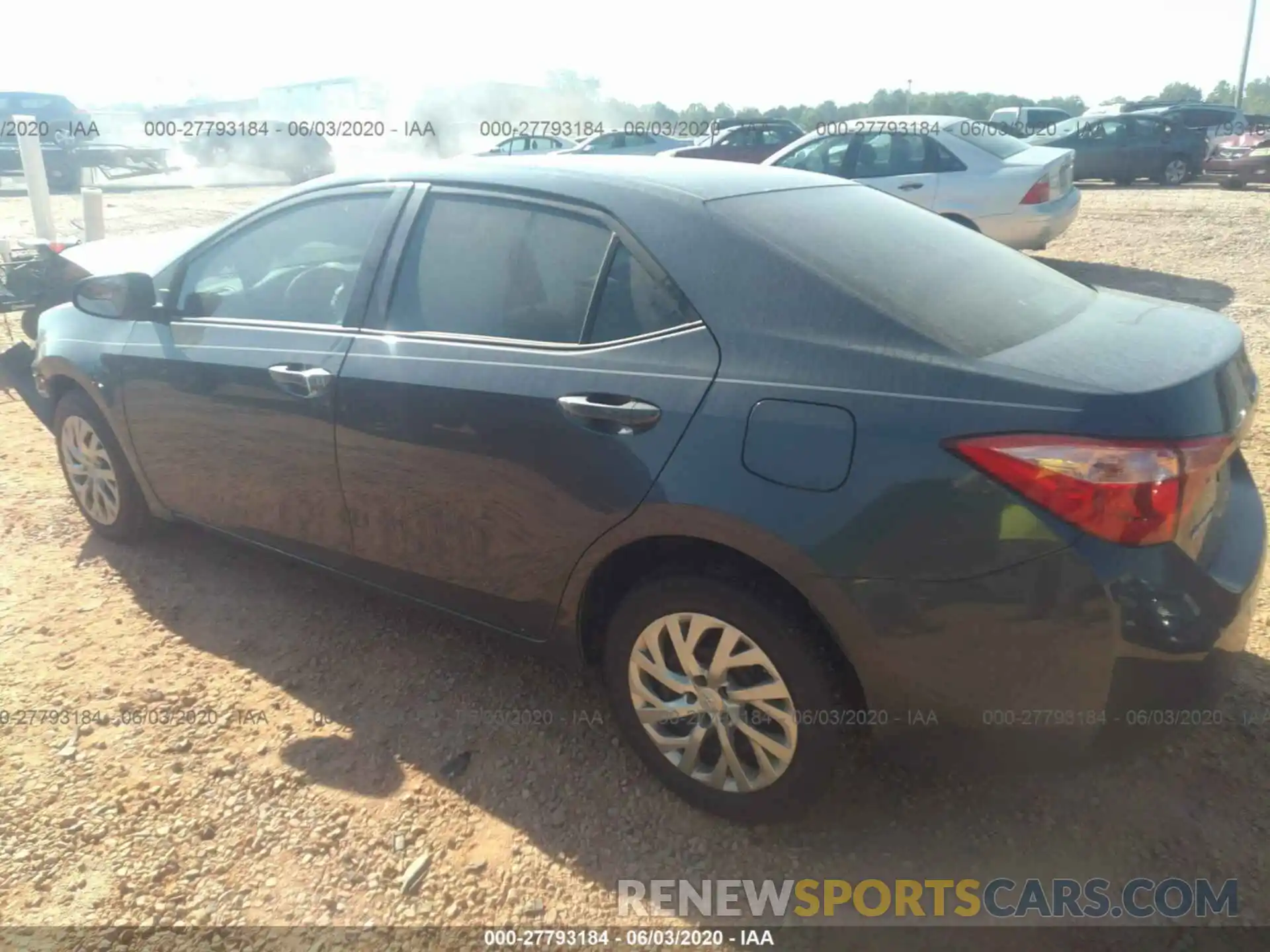 3 Photograph of a damaged car 2T1BURHE4KC220431 TOYOTA COROLLA 2019