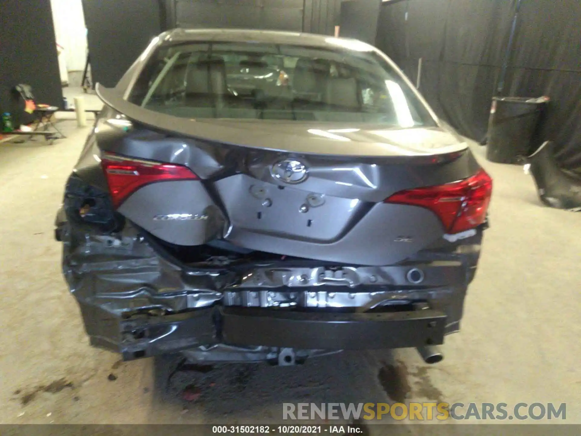 6 Photograph of a damaged car 2T1BURHE4KC221031 TOYOTA COROLLA 2019