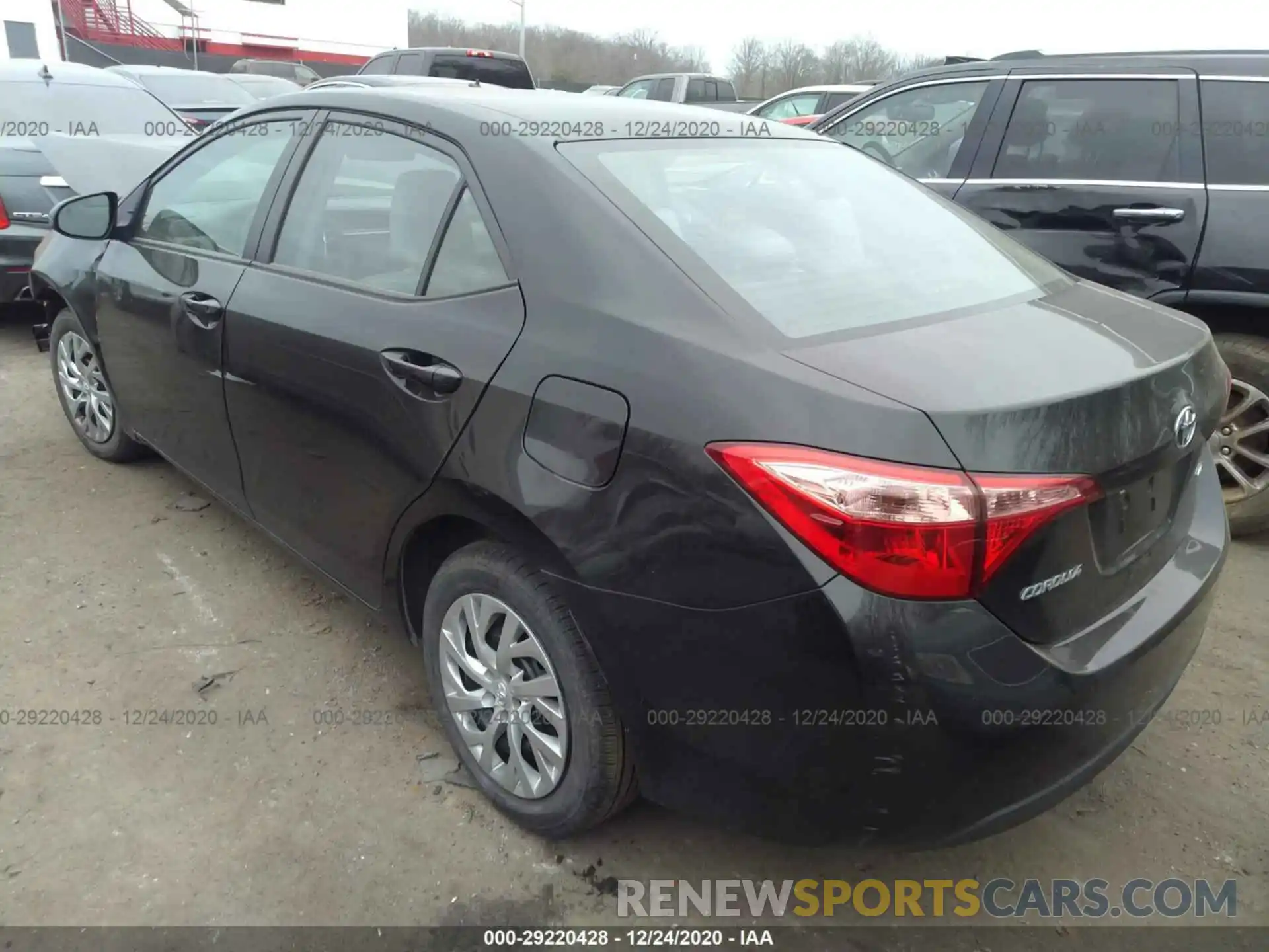 3 Photograph of a damaged car 2T1BURHE4KC221224 TOYOTA COROLLA 2019