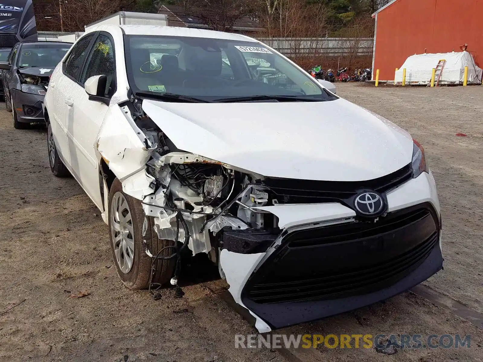 1 Photograph of a damaged car 2T1BURHE4KC221868 TOYOTA COROLLA 2019