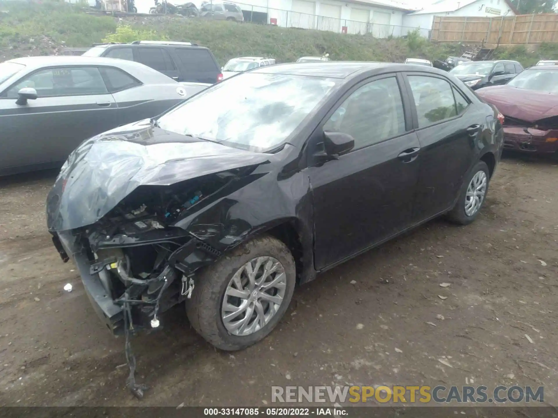 2 Photograph of a damaged car 2T1BURHE4KC223085 TOYOTA COROLLA 2019