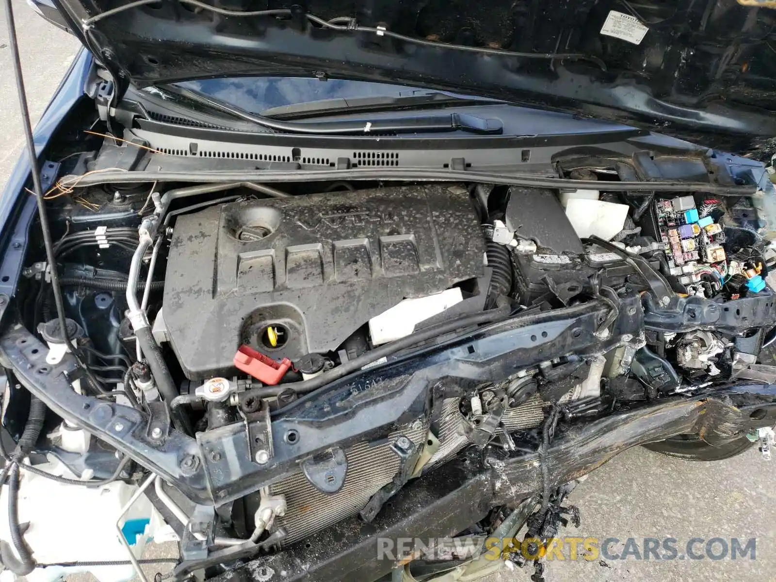 7 Photograph of a damaged car 2T1BURHE4KC223412 TOYOTA COROLLA 2019