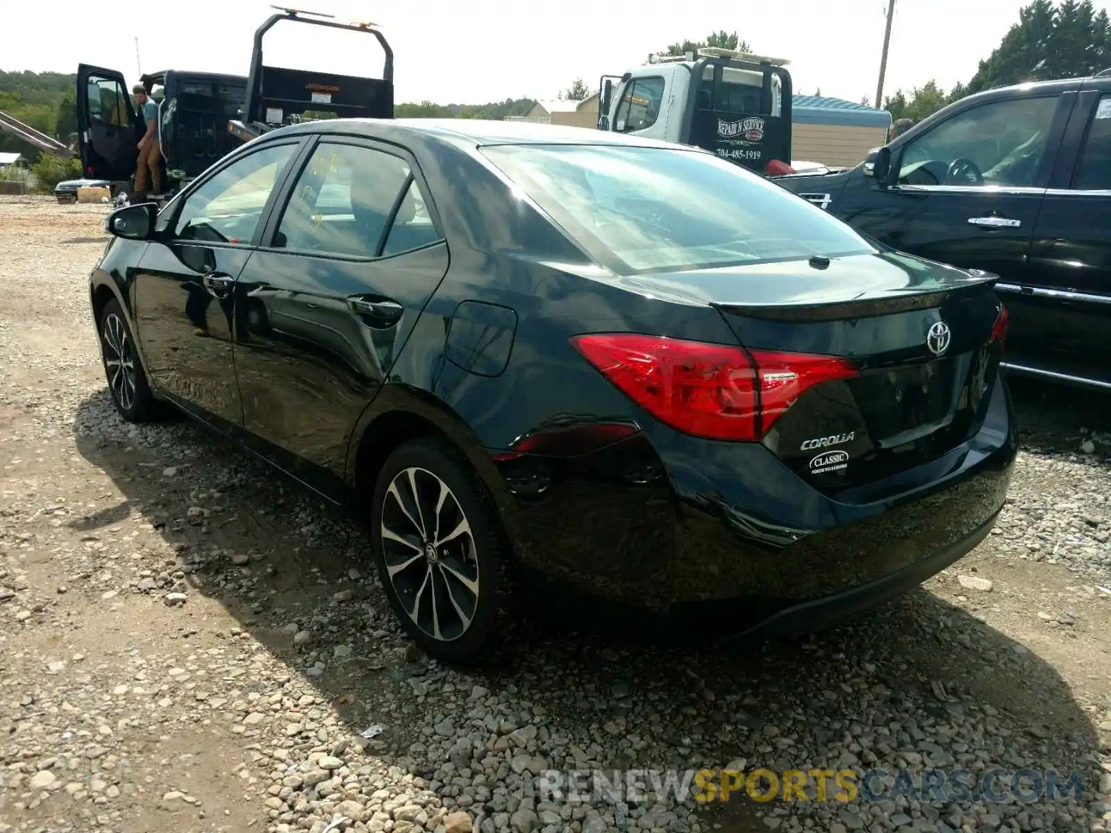 3 Photograph of a damaged car 2T1BURHE4KC223426 TOYOTA COROLLA 2019