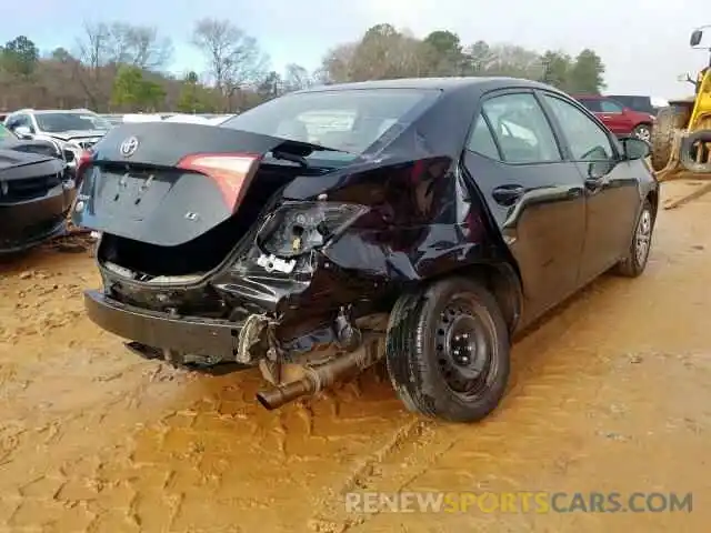 4 Photograph of a damaged car 2T1BURHE4KC223460 TOYOTA COROLLA 2019