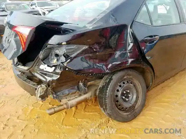 9 Photograph of a damaged car 2T1BURHE4KC223460 TOYOTA COROLLA 2019