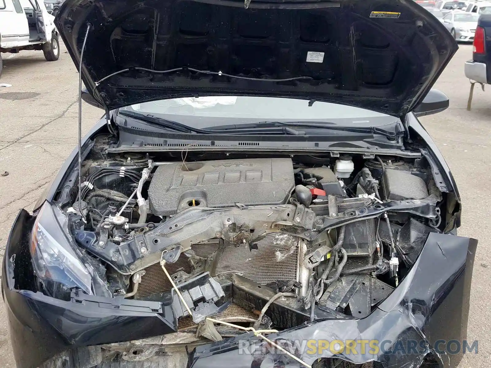 7 Photograph of a damaged car 2T1BURHE4KC224589 TOYOTA COROLLA 2019