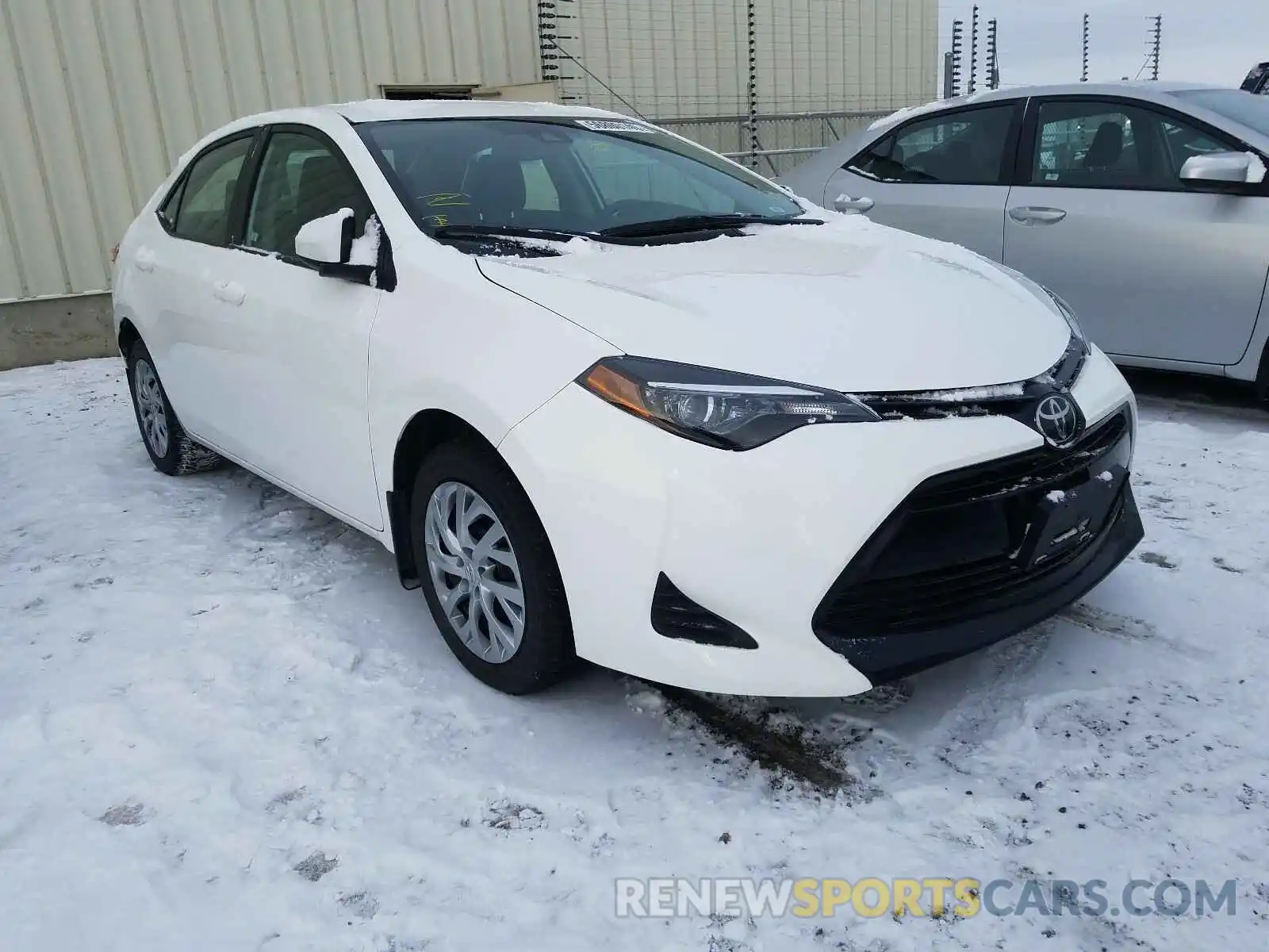 1 Photograph of a damaged car 2T1BURHE4KC226746 TOYOTA COROLLA 2019