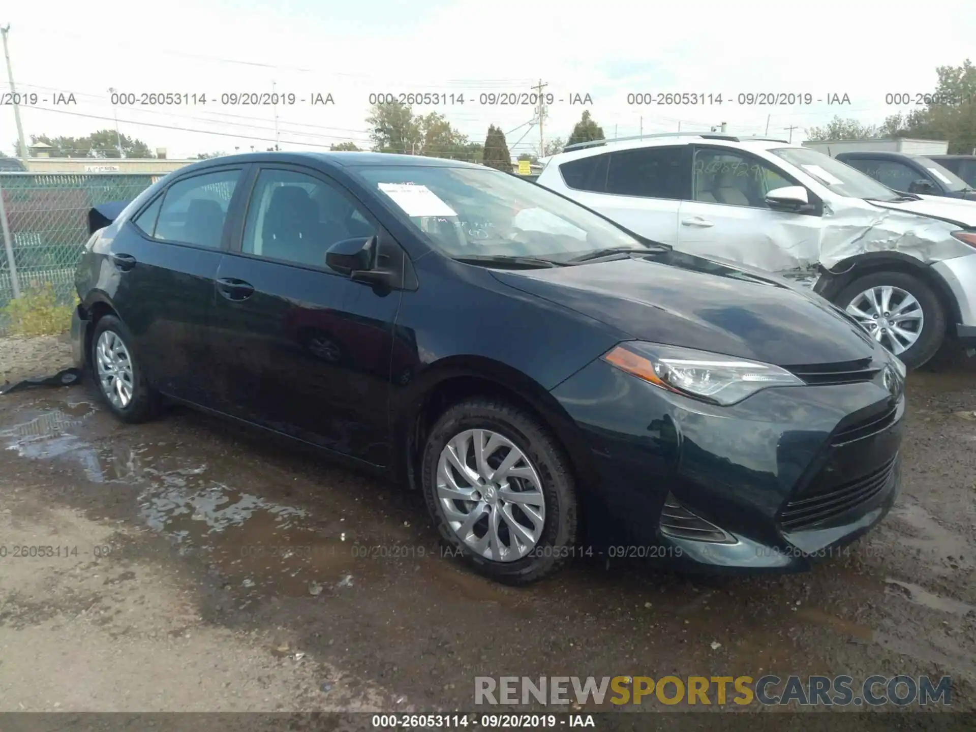 1 Photograph of a damaged car 2T1BURHE4KC227203 TOYOTA COROLLA 2019