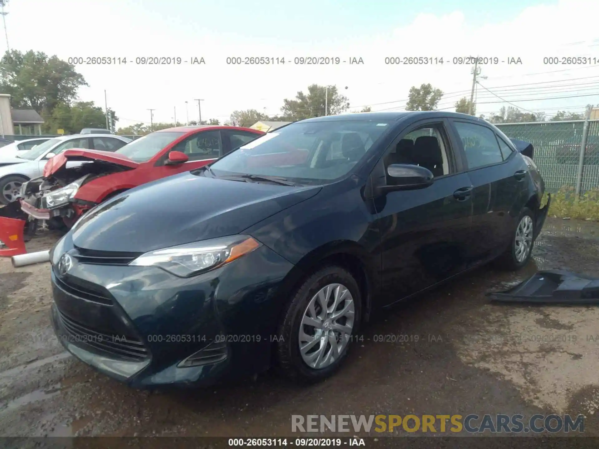 2 Photograph of a damaged car 2T1BURHE4KC227203 TOYOTA COROLLA 2019