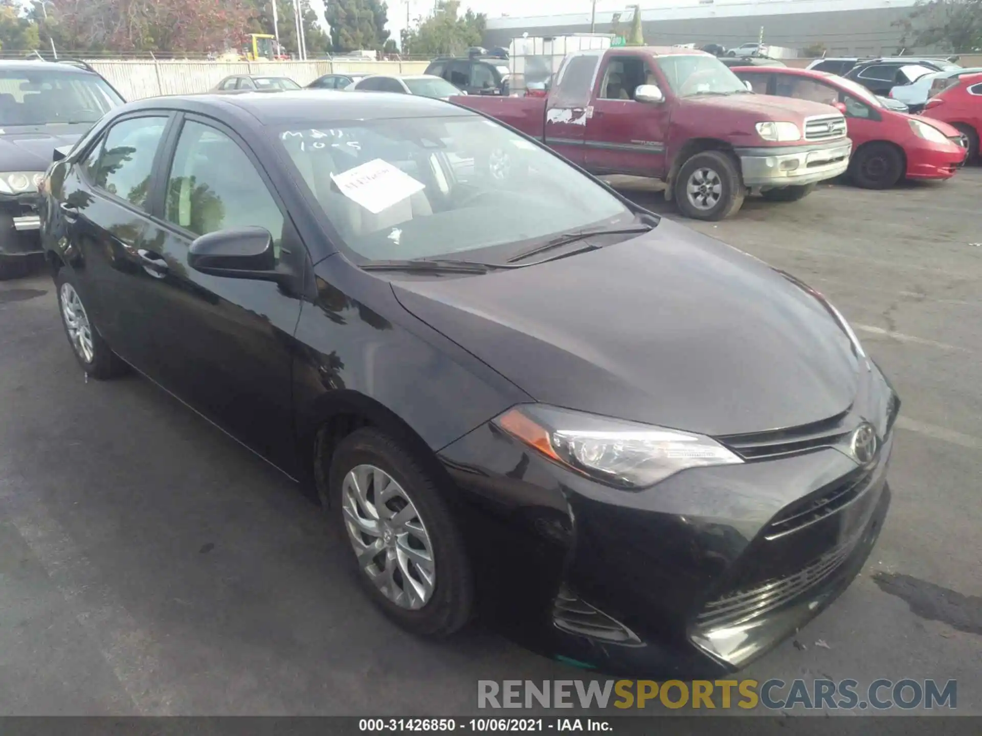 1 Photograph of a damaged car 2T1BURHE4KC228108 TOYOTA COROLLA 2019