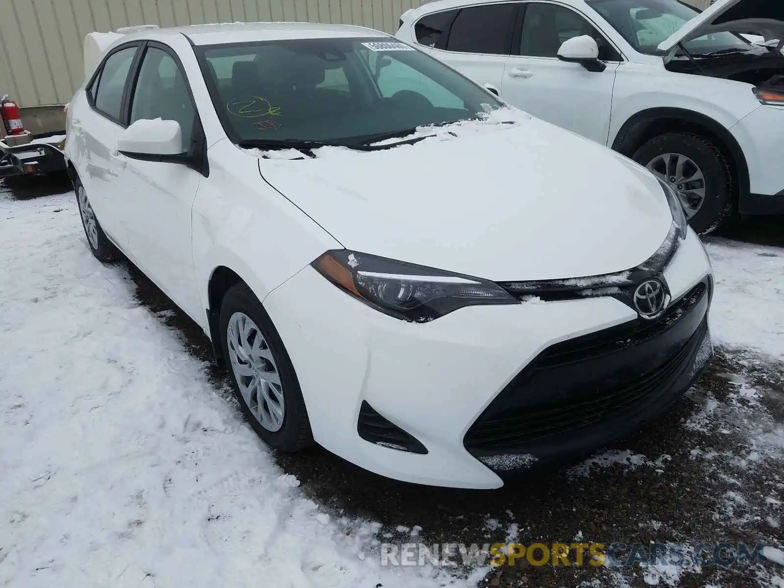 1 Photograph of a damaged car 2T1BURHE4KC228125 TOYOTA COROLLA 2019