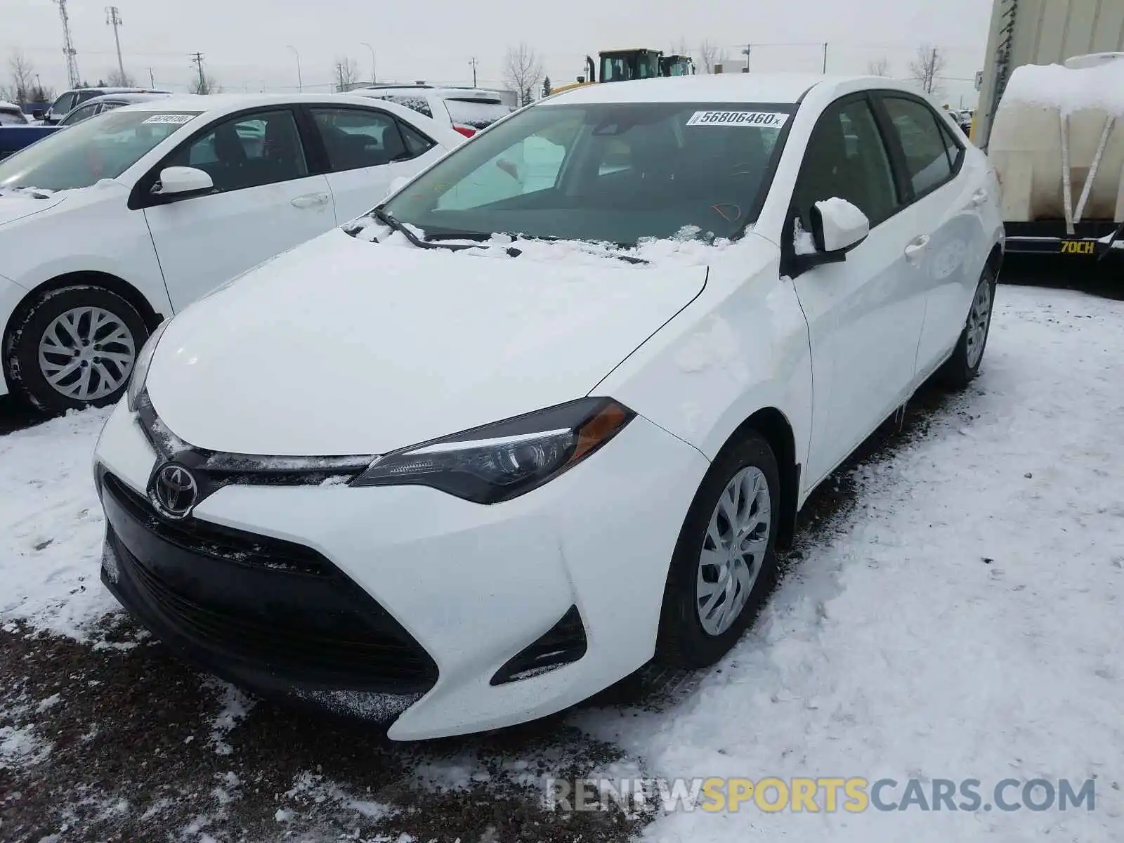 2 Photograph of a damaged car 2T1BURHE4KC228125 TOYOTA COROLLA 2019