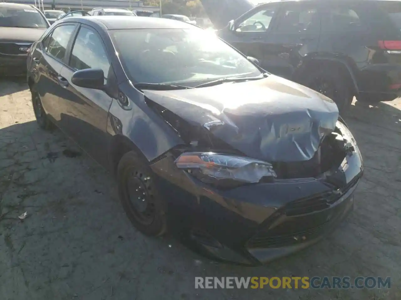 1 Photograph of a damaged car 2T1BURHE4KC228237 TOYOTA COROLLA 2019