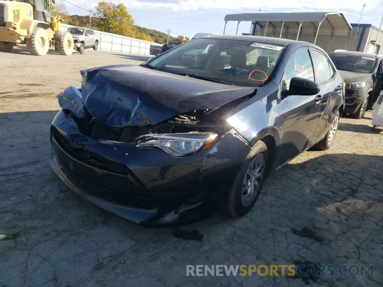 2 Photograph of a damaged car 2T1BURHE4KC228237 TOYOTA COROLLA 2019