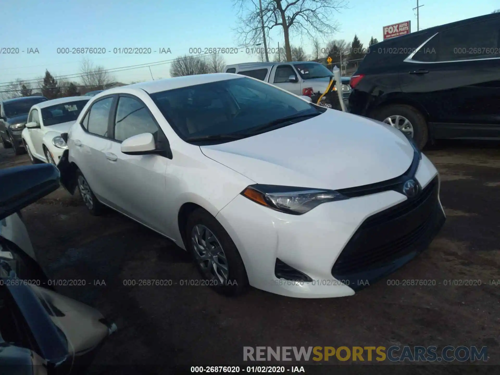 1 Photograph of a damaged car 2T1BURHE4KC229310 TOYOTA COROLLA 2019