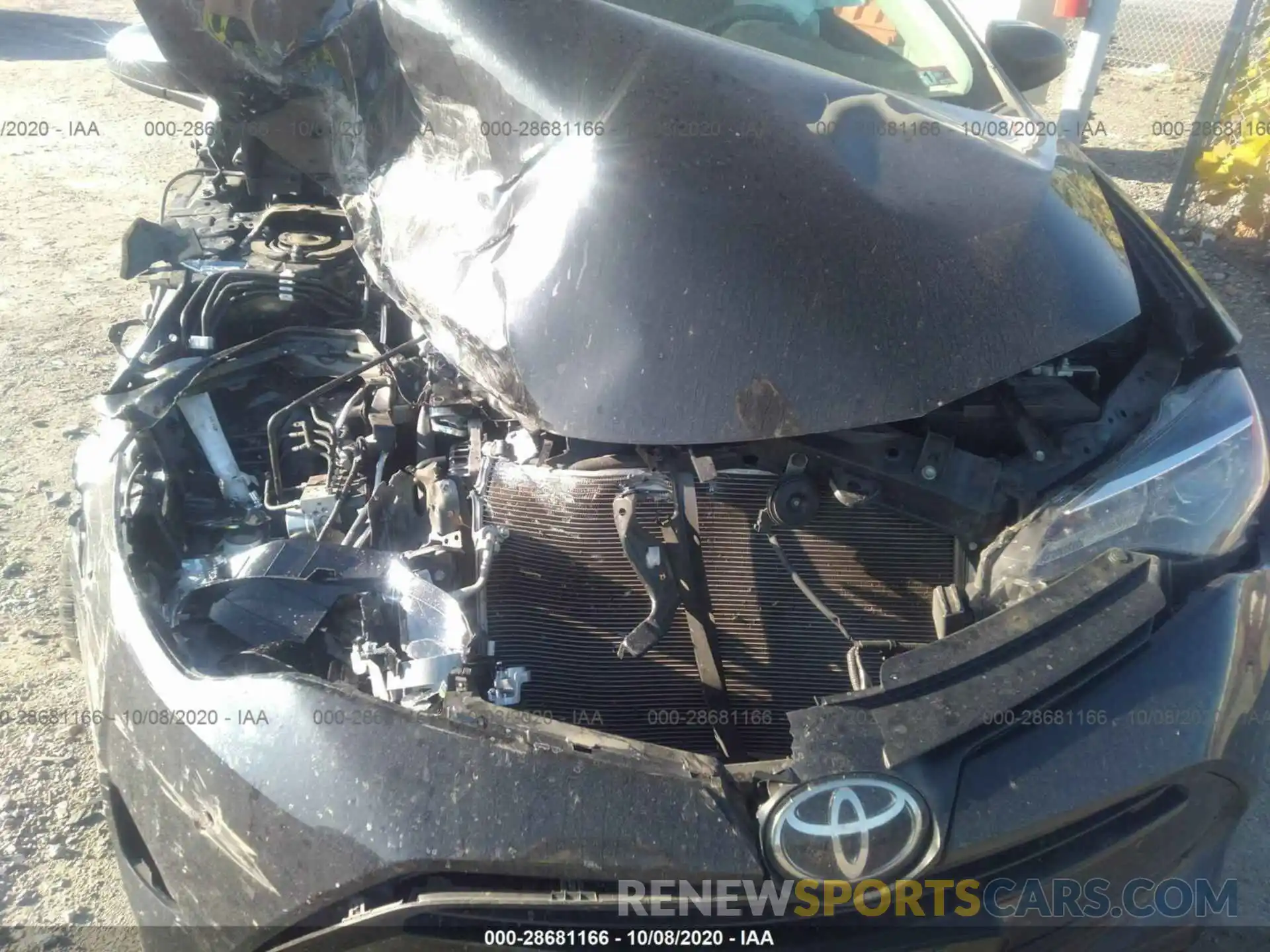 6 Photograph of a damaged car 2T1BURHE4KC229873 TOYOTA COROLLA 2019