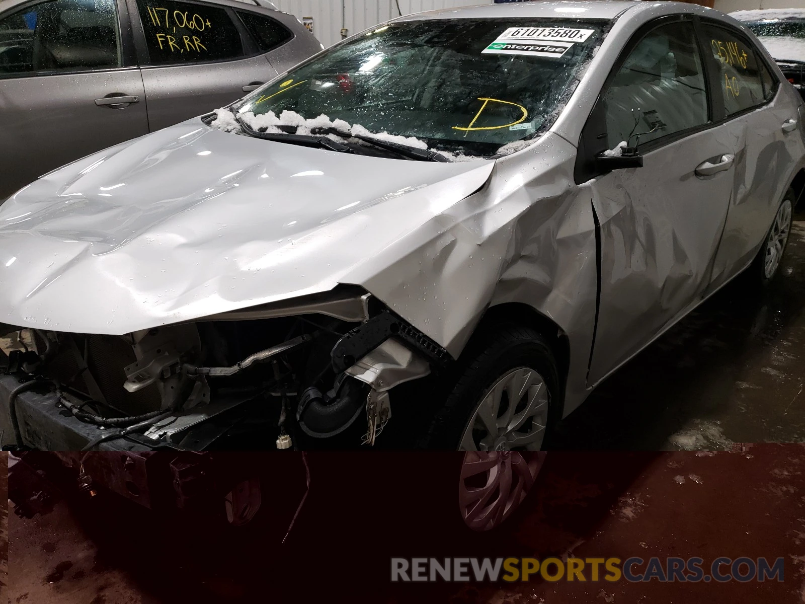 9 Photograph of a damaged car 2T1BURHE4KC230134 TOYOTA COROLLA 2019