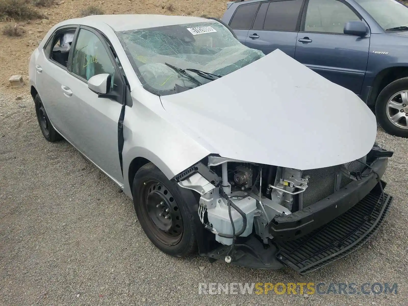 1 Photograph of a damaged car 2T1BURHE4KC230411 TOYOTA COROLLA 2019