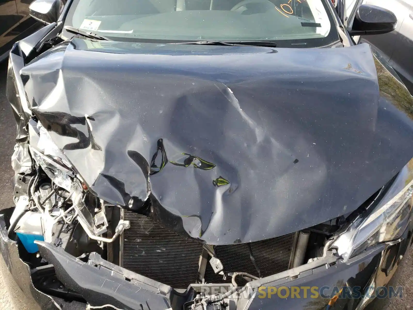 7 Photograph of a damaged car 2T1BURHE4KC232823 TOYOTA COROLLA 2019