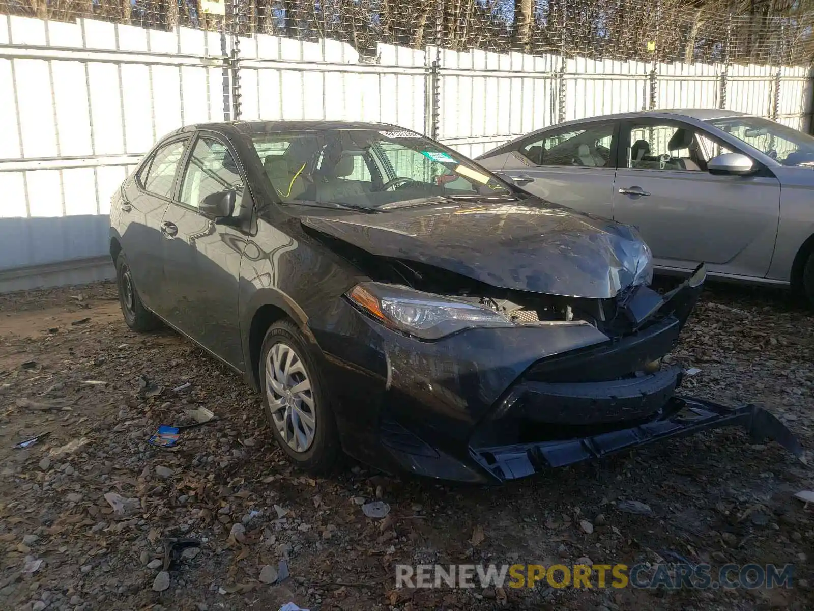 1 Photograph of a damaged car 2T1BURHE4KC234586 TOYOTA COROLLA 2019