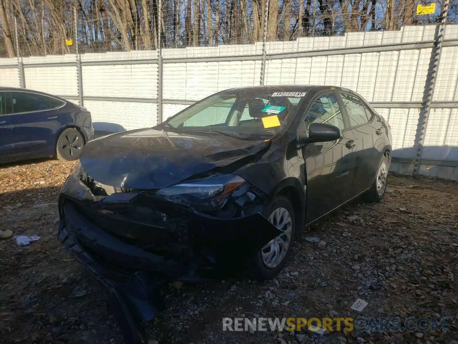 2 Photograph of a damaged car 2T1BURHE4KC234586 TOYOTA COROLLA 2019