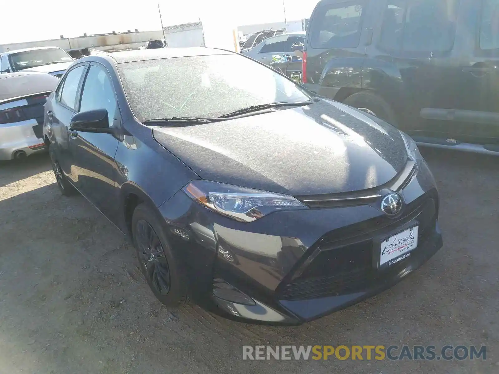 1 Photograph of a damaged car 2T1BURHE4KC234801 TOYOTA COROLLA 2019