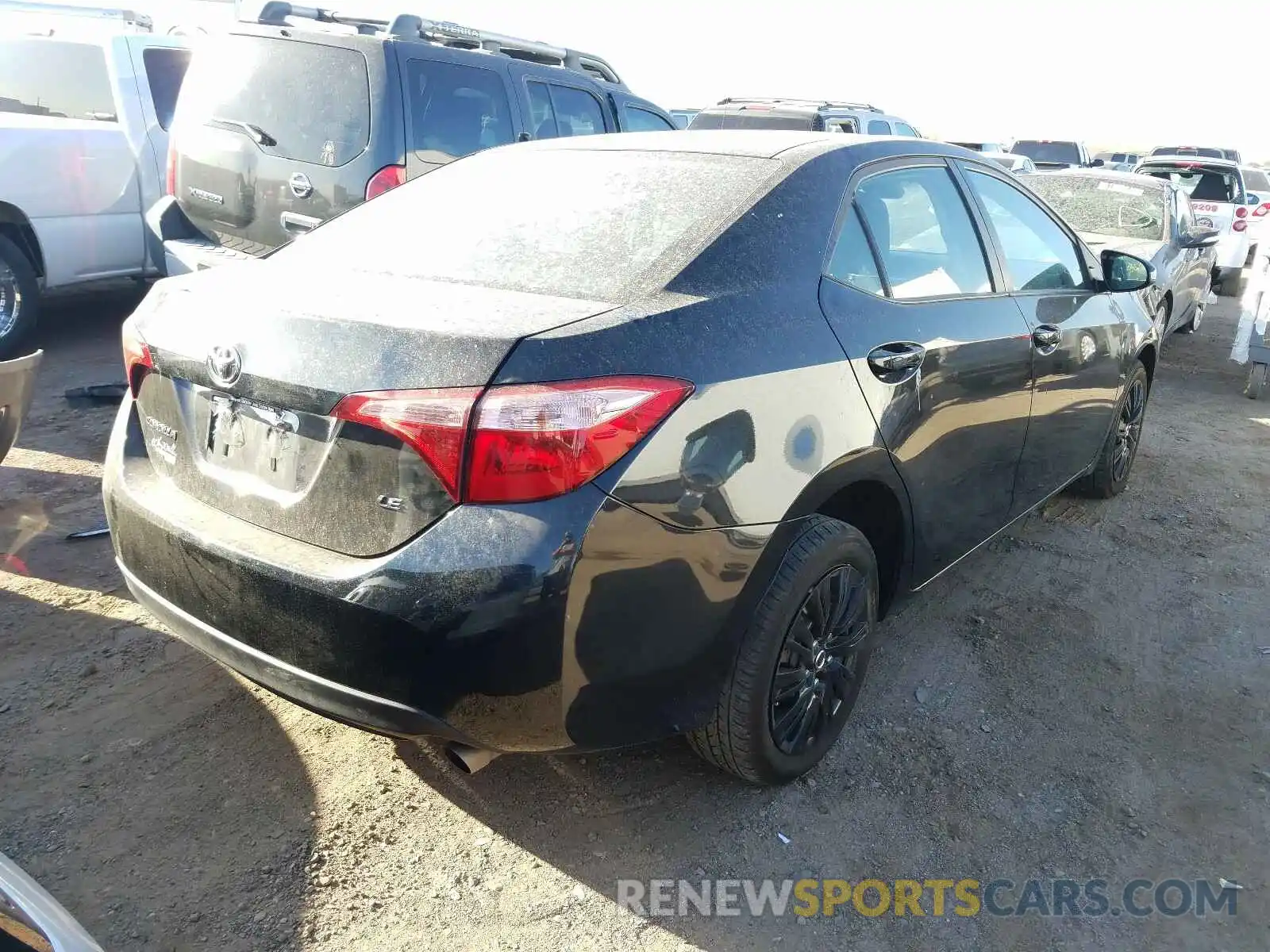 4 Photograph of a damaged car 2T1BURHE4KC234801 TOYOTA COROLLA 2019