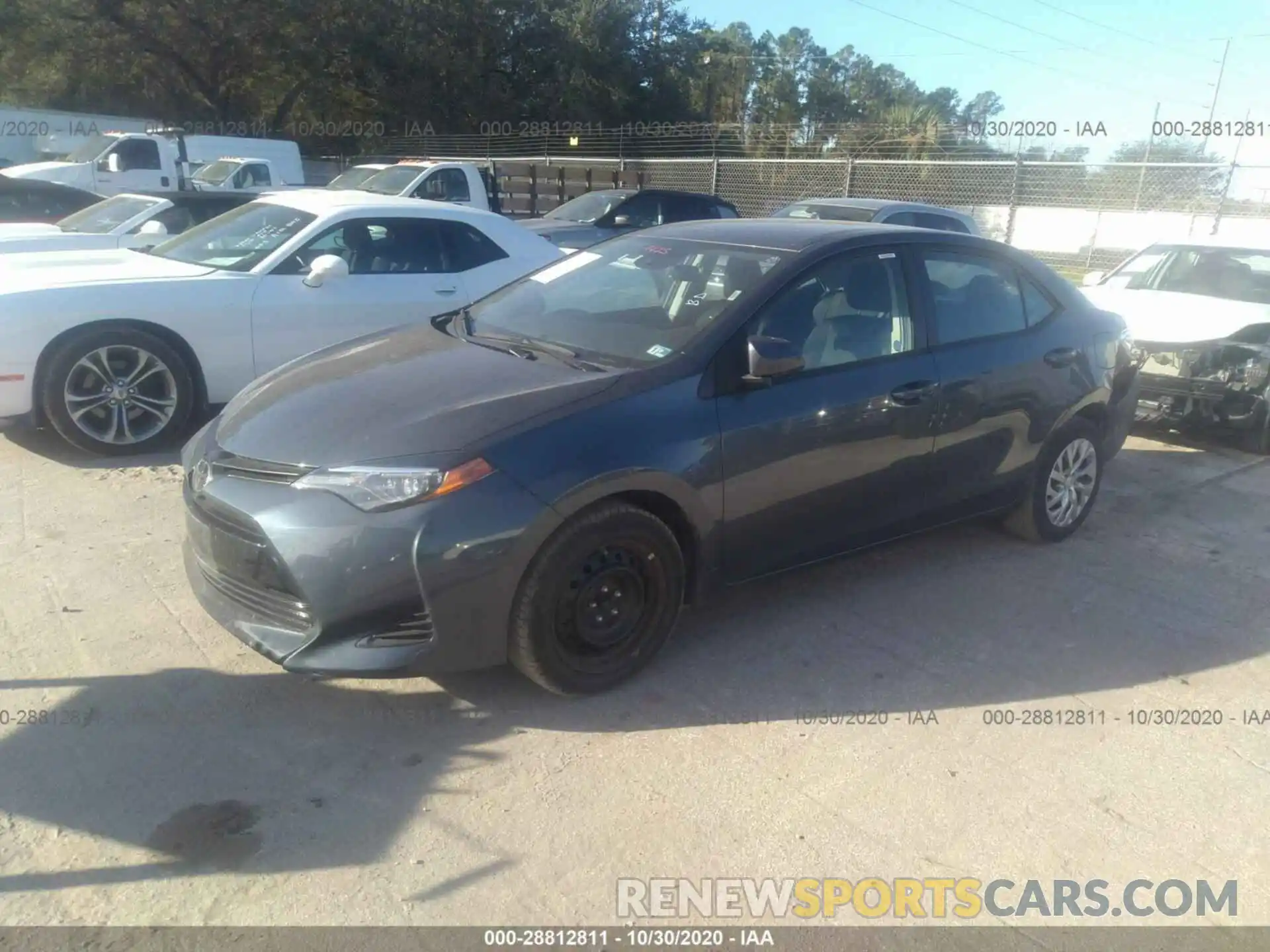 2 Photograph of a damaged car 2T1BURHE4KC235057 TOYOTA COROLLA 2019