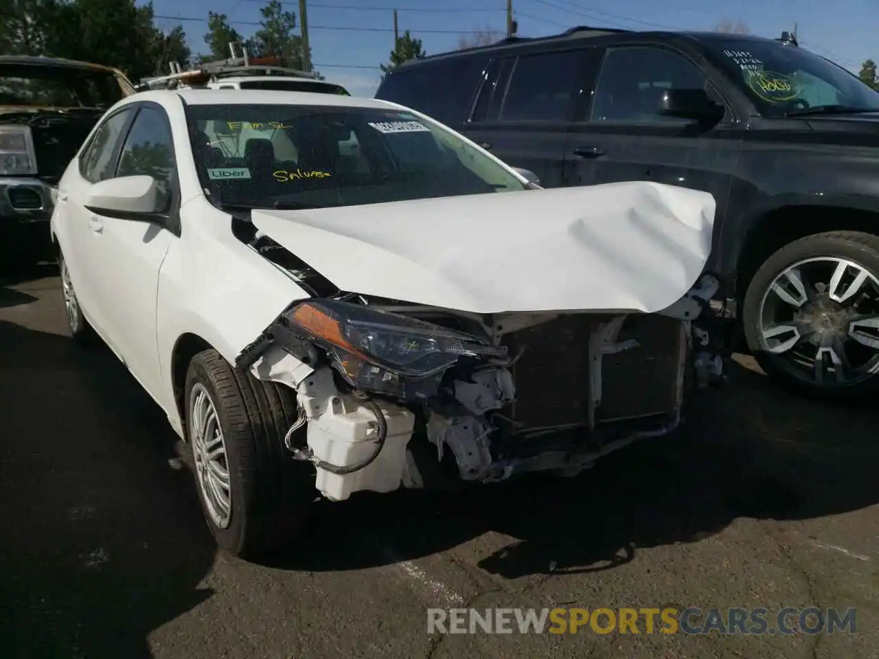 9 Photograph of a damaged car 2T1BURHE4KC236239 TOYOTA COROLLA 2019