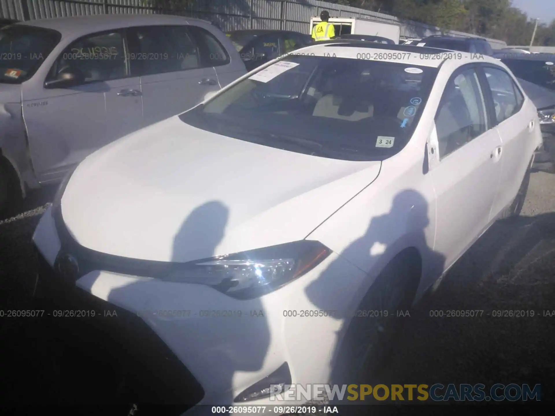 2 Photograph of a damaged car 2T1BURHE4KC236435 TOYOTA COROLLA 2019