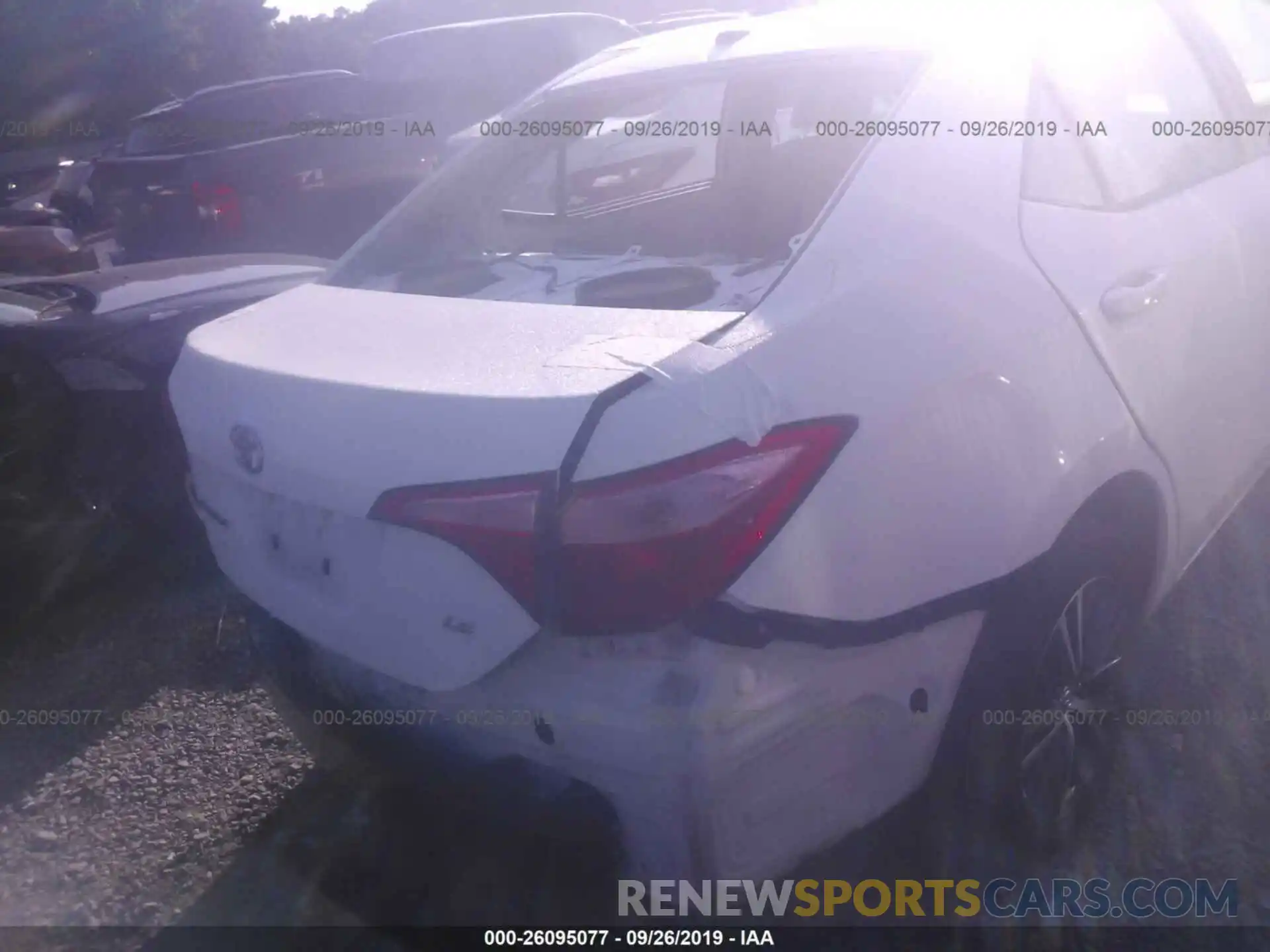 6 Photograph of a damaged car 2T1BURHE4KC236435 TOYOTA COROLLA 2019