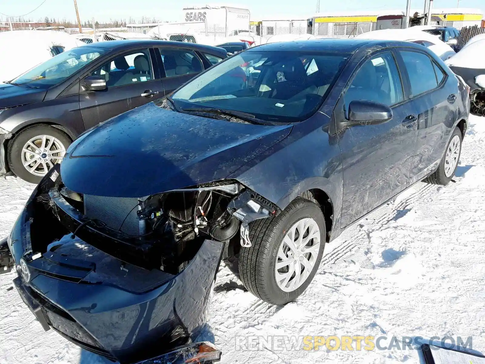 2 Фотография поврежденного автомобиля 2T1BURHE4KC236824 TOYOTA COROLLA 2019